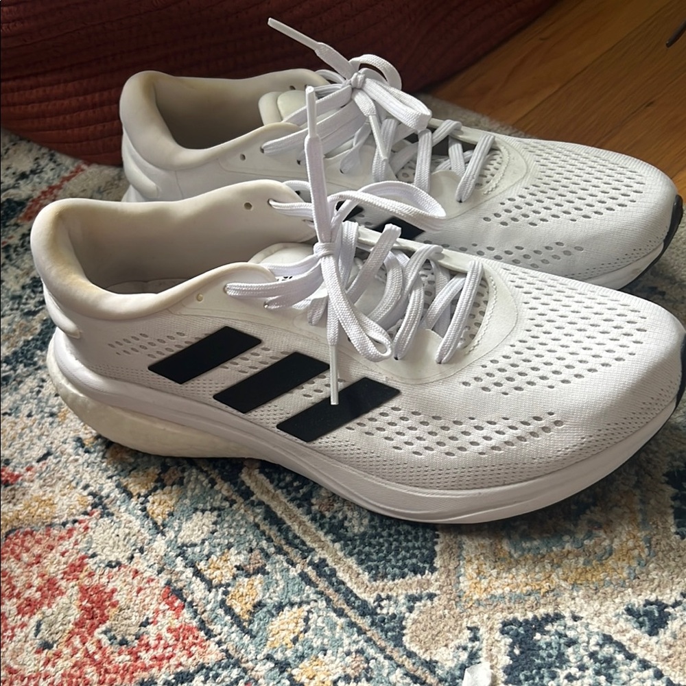Adidas White Running Shoes